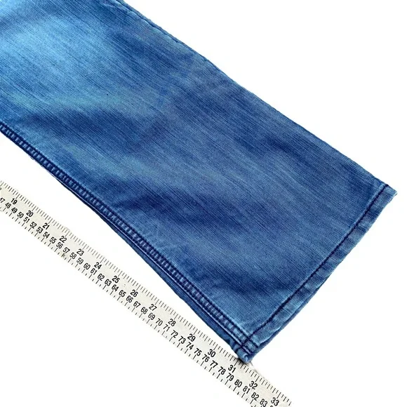 Levis SilverTab Bootcut Jeans 32 x 32 Western Lightwash Blue Gray Color Y2K - Picture 11 of 12